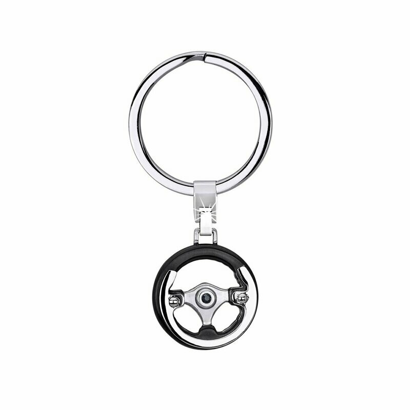 Portachiavi In Acciaio 316L - 2 Jewels