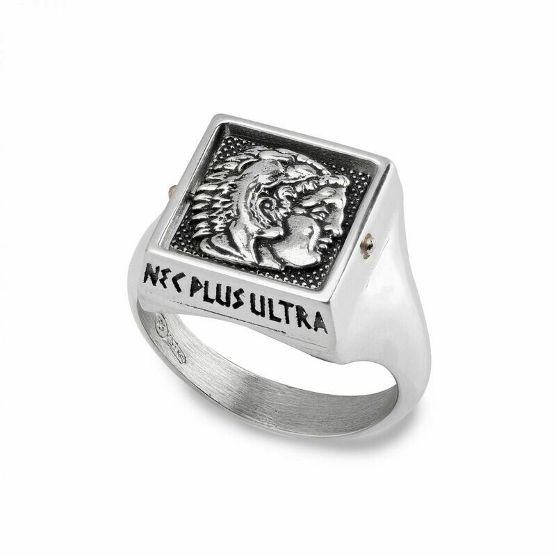Anello Hercules Con Elemento Girevole 27875 - Gerardo Sacco