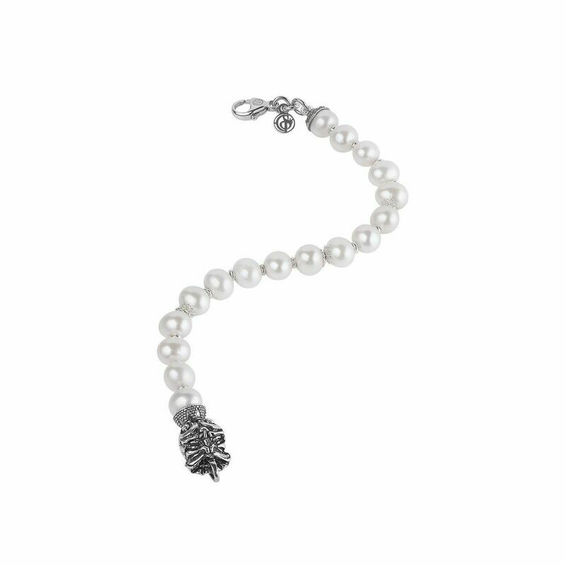 Bracciale Perle E Maschera - Gerardo Sacco
