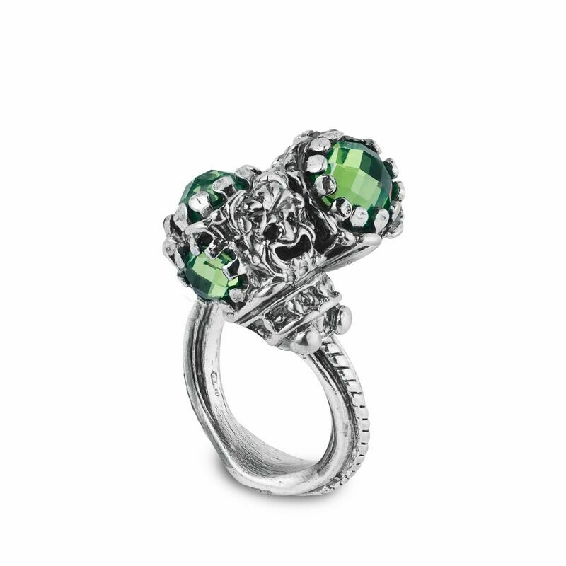 Anello Iride Verde - Gerardo Sacco