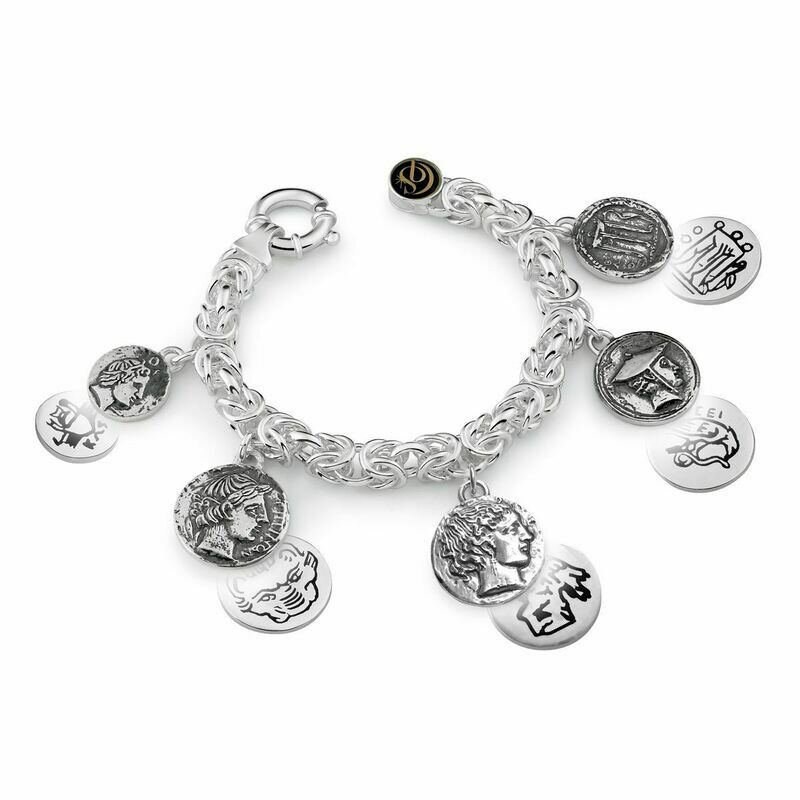 Bracciale Con Monete  5 Province - Gerardo Sacco