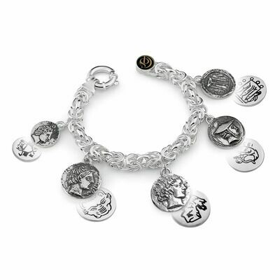 Bracciale Con Monete  5 Province - Gerardo Sacco