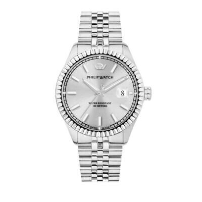 Orologio Philip Watch Caribe 41Mm 3H Silver Orologio Philip Watch Caribe 41Mm 3H Silver