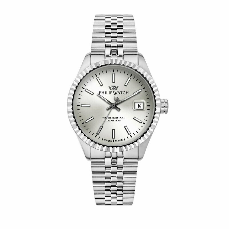 Orologio Caribe 39Mm Silver Dial - Philip Watch Orologio Caribe 39Mm Silver Dial - Philip Watch