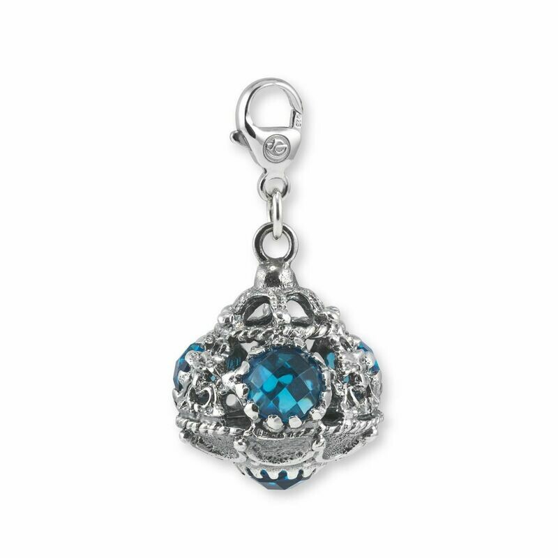 Pendente Trottole Azzurro - Gerardo Sacco