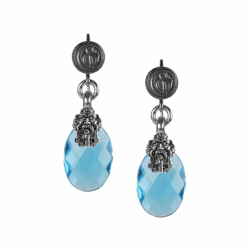 Orecchini Iride Azzurro - Gerardo Sacco