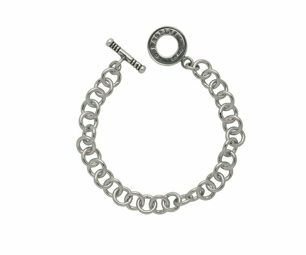 Bracciale Filo Tondo T-Bar Cm 21 - Giovanni Raspini
