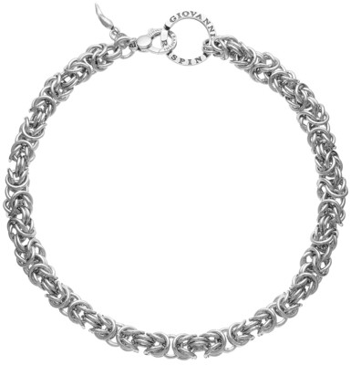 COLLANA MAGLIA BIZANTINA cm 47 COLLANA MAGLIA BIZANTINA cm 47