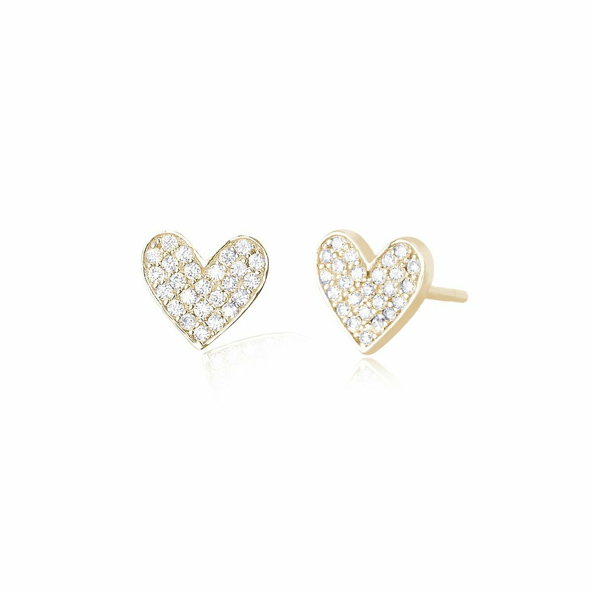 Orecchini Cuore - Mabina Gioielli