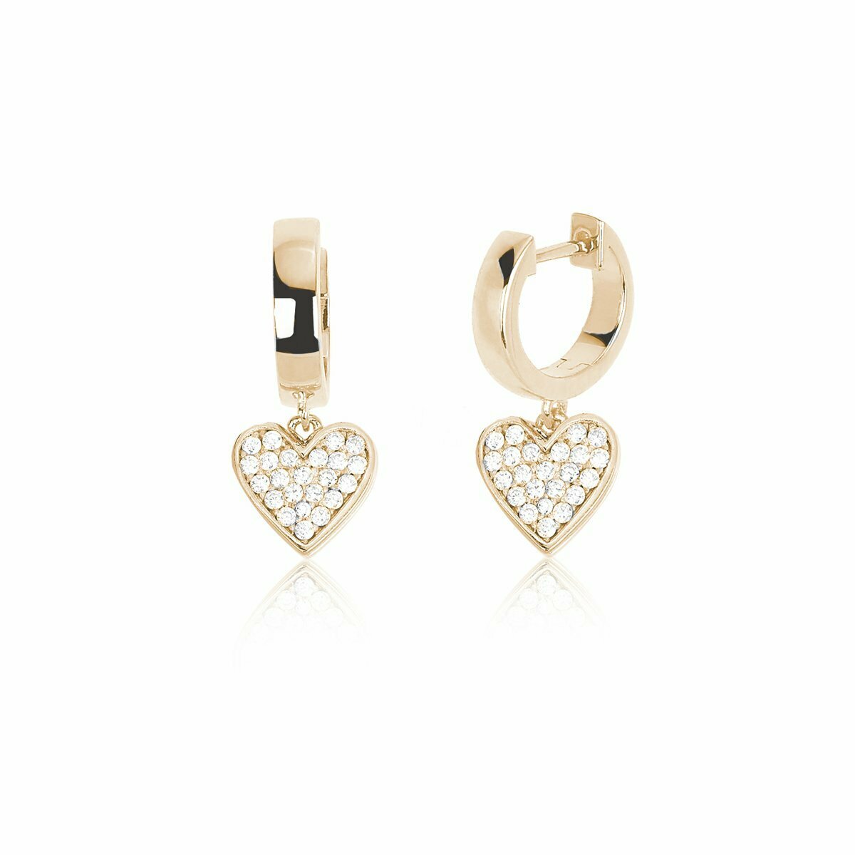 Orecchini Cuore - Mabina Gioielli