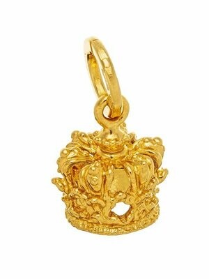 Charm Corona Piccola Dorata - Giovanni Raspini Charm Corona Piccola Dorata - Giovanni Raspini