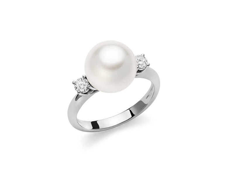 Anello Anello "Perla" Australiana 10-11 Miluna
