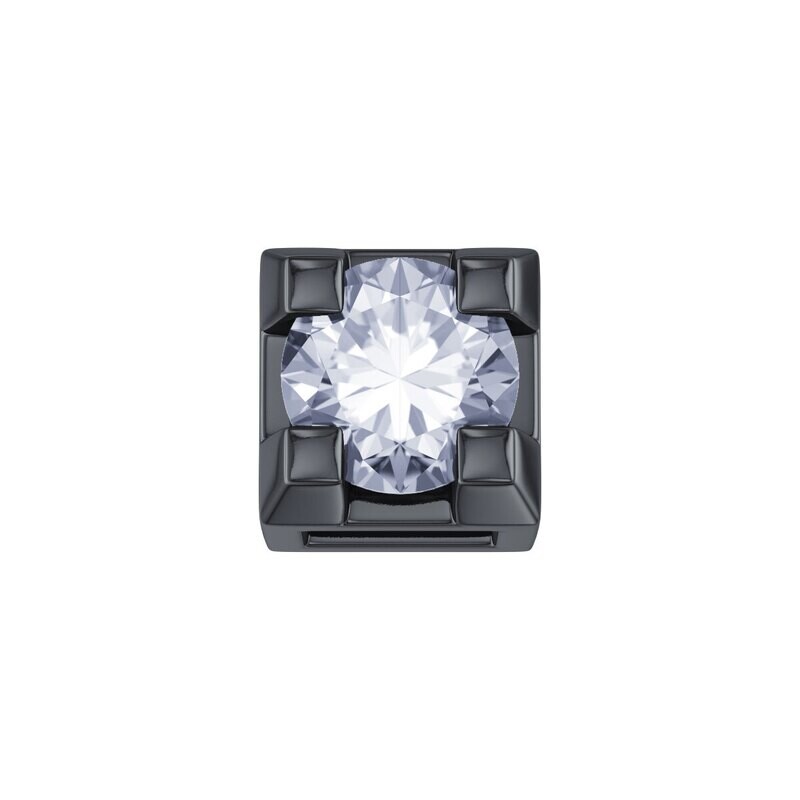 Griffe 0,02 Ct In Oro Brunito E Diamante - Donna Oro Griffe 0,02 Ct In Oro Brunito E Diamante - Donna Oro