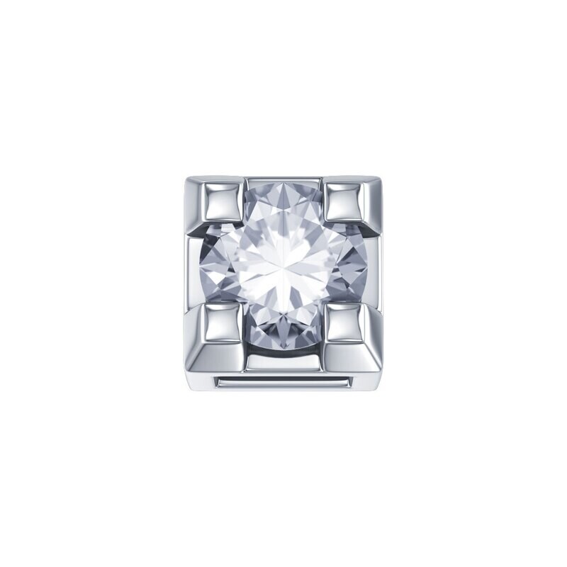 Griffe 0,02 Ct In Oro Bianco E Diamante - Donna Oro Griffe 0,02 Ct In Oro Bianco E Diamante - Donna Oro