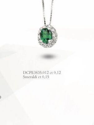 Pendente Smeraldo Donnaoro In Oro E Diamanti Pendente Smeraldo Donnaoro In Oro E Diamanti