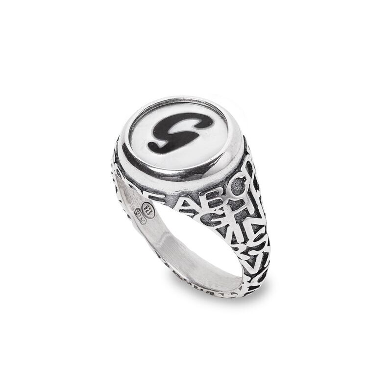 Anello Lettera G - Gerardo Sacco