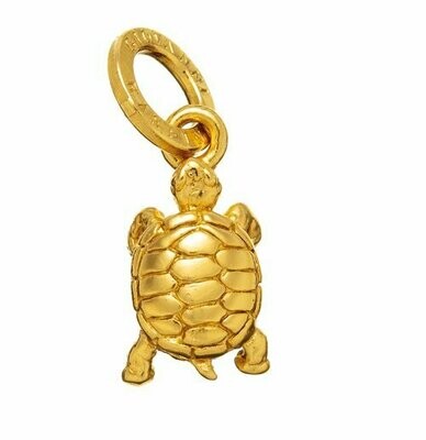 Charm Tartaruga Mini Dorata - Giovanni Raspini Charm Tartaruga Mini Dorata - Giovanni Raspini