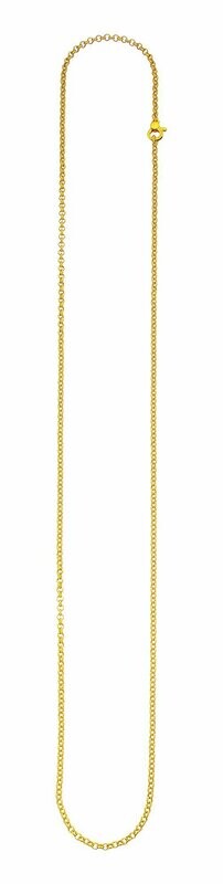Collana Mini Rolo' Dorata Cm 60 - Giovanni Raspini Collana Mini Rolo' Dorata Cm 60 - Giovanni Raspini