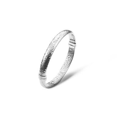 Giovanni Raspini Bracciale In Argento 925 Con Howlite Turchese - Fatto A Mano In Italia, 22 Cm