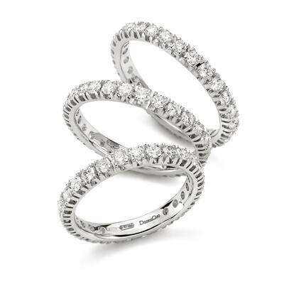 Anello Eternity Donnaoro In Oro E Diamanti