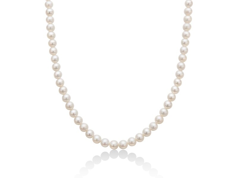 Collana Collana "Perla" 6.5-7 (60cm) Miluna