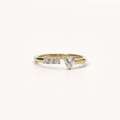 Anello Trilogy Cuore  - Mabina Gioielli