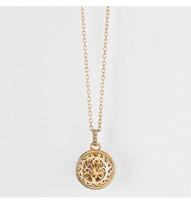 Collana Chiamangeli Dorato - Mabina gioielli