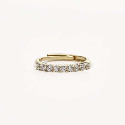 Anello Veretta Dorata  - Mabina Gioielli