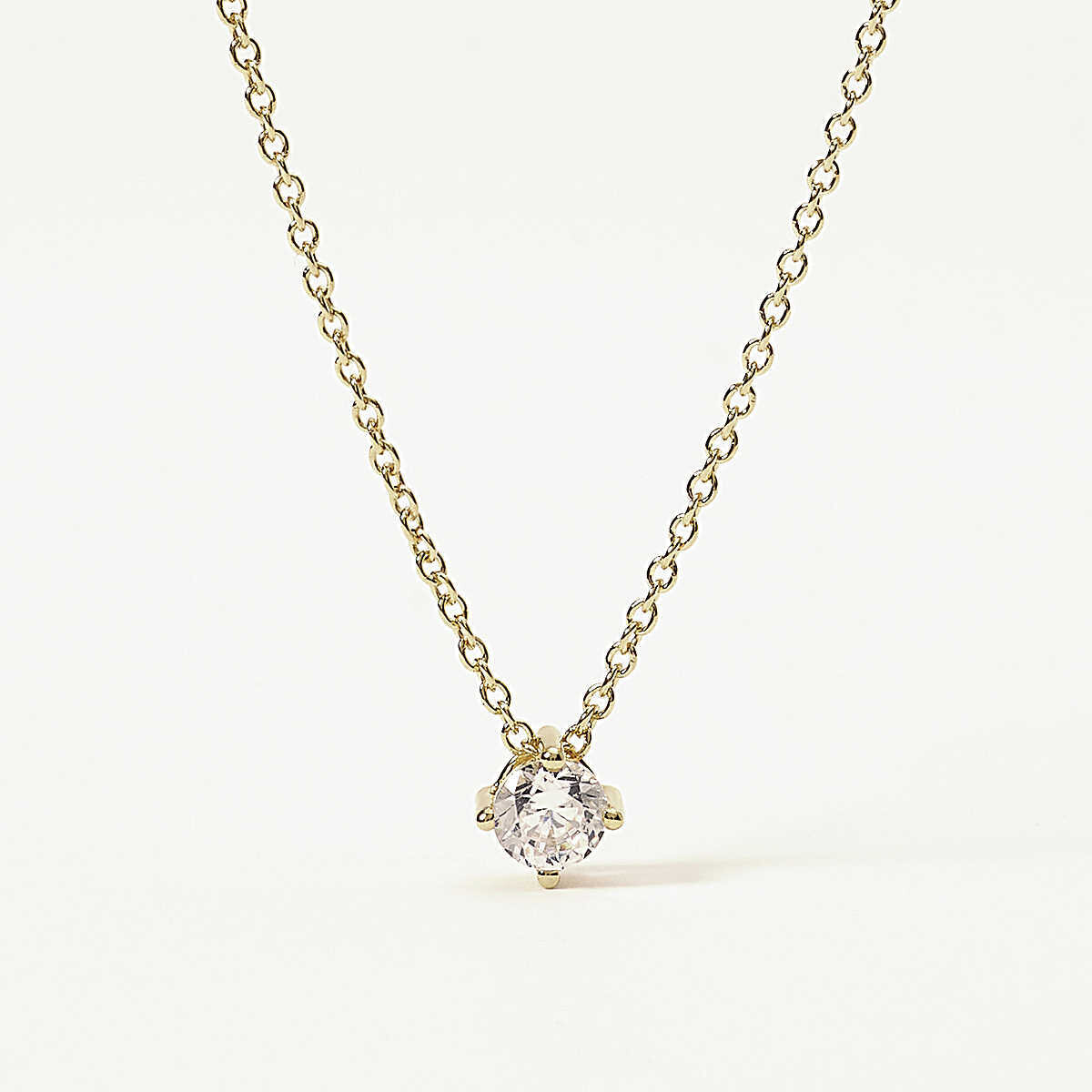Collana Puntoluce Dorato  - Mabina Gioielli