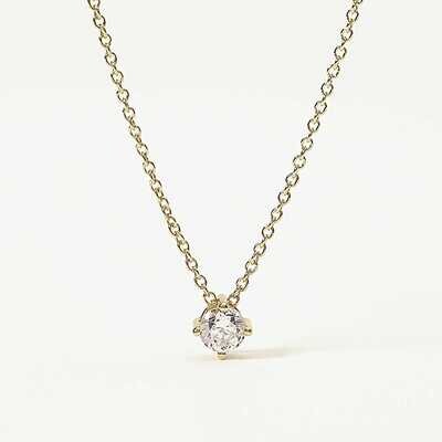 Collana Puntoluce Dorato  - Mabina Gioielli