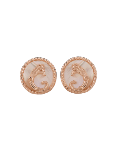 Orecchini Drago Medal Rose' - Spadafora Gioielli