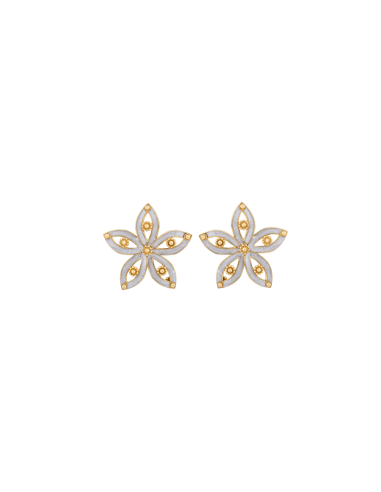 Orecchini Royale Polvere Di Perle Small - Spadafora Gioielli