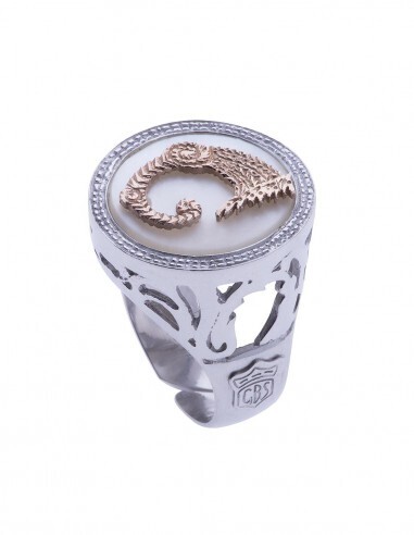 Anello Del Mistero Drago Bianco - Spadafora Gioielli Anello Del Mistero Drago Bianco - Spadafora Gioielli
