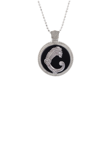 Ciondolo Drago Medal Nero - Spadafora Gioielli Ciondolo Drago Medal Nero - Spadafora Gioielli