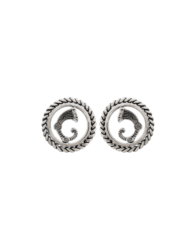 Orecchini Drago Button Light - Spadafora Gioielli Orecchini Drago Button Light - Spadafora Gioielli