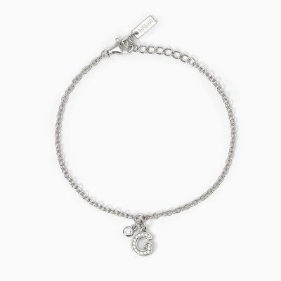 Bracciale Argento Lettera G -  Mabina gioielli