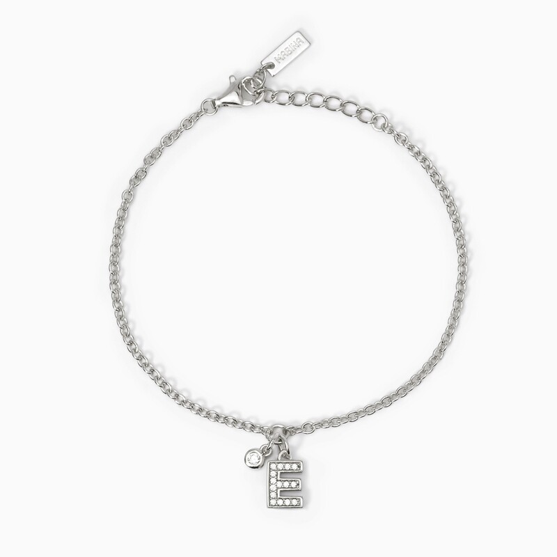 Bracciale Argento Lettera - Mabina gioielli