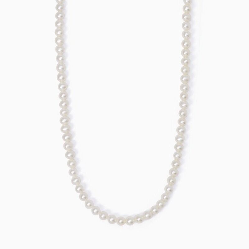Collana Argento Con Perle  - Mabina