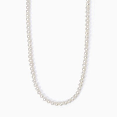Collana Argento Con Perle  - Mabina