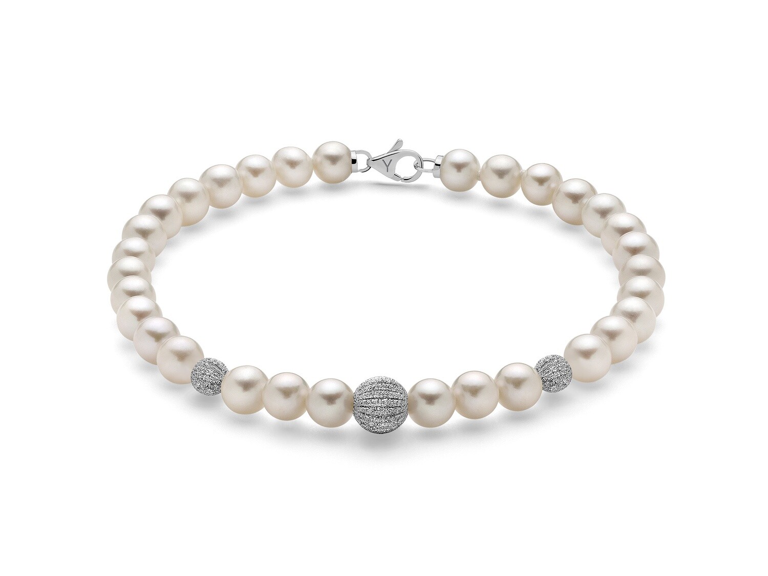 Bracciale “Perla” 6-6.5 Con Baule Miluna