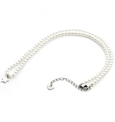 Collana 4Us Cesare Paciotti Pearl And Star Donna 4Ucl3583W