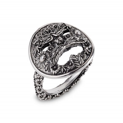 Anello Con Maschera Dell'Arcimboldo - Gerardo Sacco