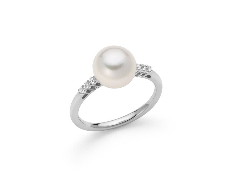 Anello "Perla" 8.5-9 Miluna