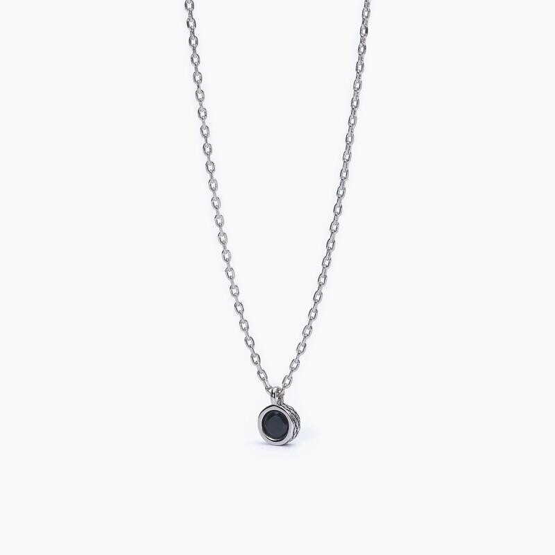 Collana in argento con ciondolo BRIGHT- Mabina Uomo