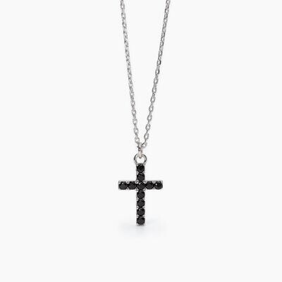 Collana in argento con ciondolo croce MYSTICAL- Mabina Uomo