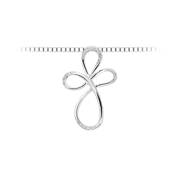 Croce DonnaOro Con Brillanti DonnaOro Luce Croce DonnaOro Con Brillanti DonnaOro Luce