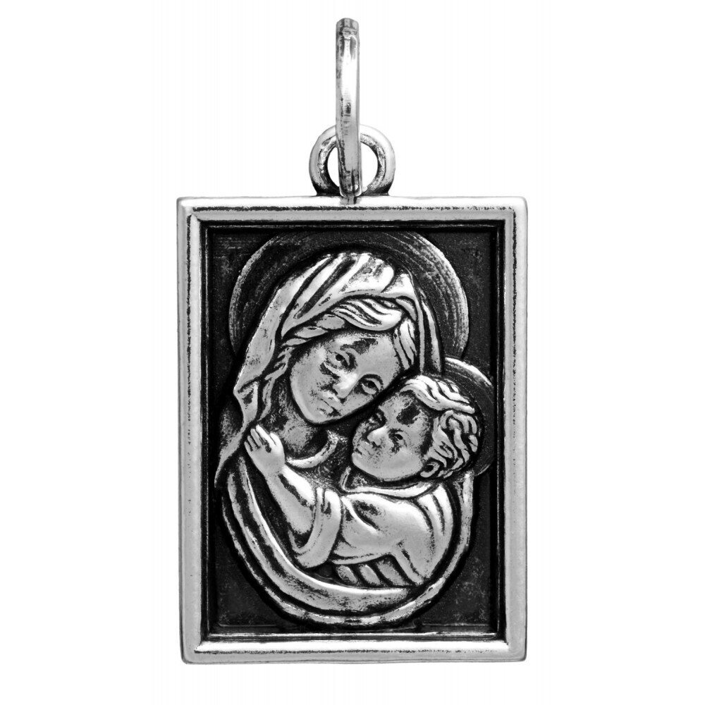 Charm Madonna Con Bambino Grande - Giovanni Raspini Charm Madonna Con Bambino Grande - Giovanni Raspini