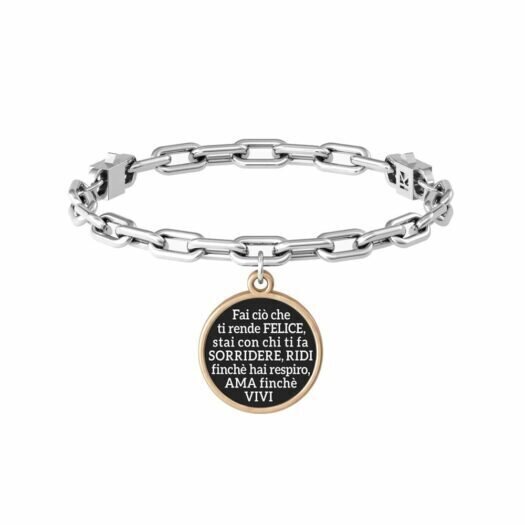 Bracciale Kidult In Acciaio Figlia  Felicita'  Family