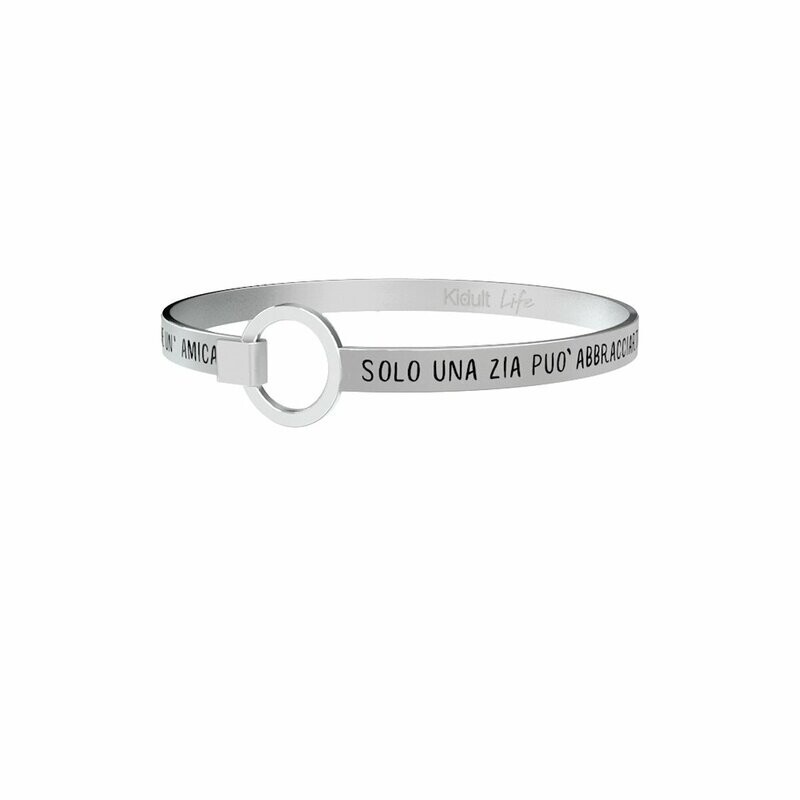 Solo Una Zia Può Abbracciarti … Bracciale - Donna - Kidult