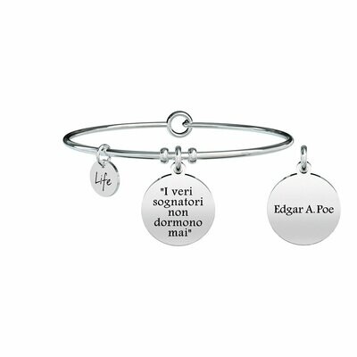 I Veri Sognatori … E. A. Poe Bracciale - Donna - Kidult